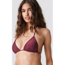 NA-KD Swimwear Góra bikini Shiny Triangle - Red,Purple. Czerwone bikini NA-KD Swimwear. Za 40,95 zł.