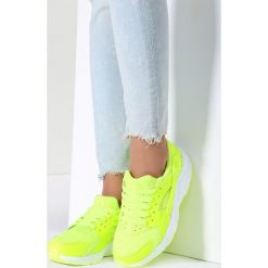 Neonowe Buty Sportowe Flexible. Żółte buty sportowe damskie Inny, bez wzorów, sportowe. Za 89,99 zł.