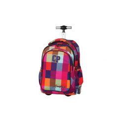 Plecak szkolny na kółkach CoolPack Junior 34 L 003. Brązowe plecaki męskie marki CoolPack, z materiału, biznesowe. Za 196,90 zł.