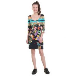 Desigual Kamizelka Damska Alada Negro 18Wwvk34 2000 (Rozmiar L). Szare kamizelki damskie marki Desigual, l, bez wzorów, bez kaptura. W wyprzedaży za 185,00 zł.