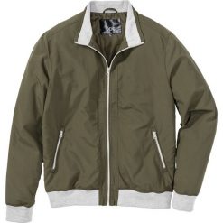 Kurtka bejsbolówka Regular Fit bonprix ciemnooliwkowy. Zielone bejsbolówki męskie bonprix, m, bez wzorów, bez kaptura. Za 74,99 zł.