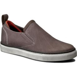 Tenisówki LASOCKI FOR MEN - MB-16212 Szary. Szare półbuty męskie skórzane Lasocki For Men, na co dzień, bez wzorów, eleganckie, bez zapięcia. Za 189,99 zł.