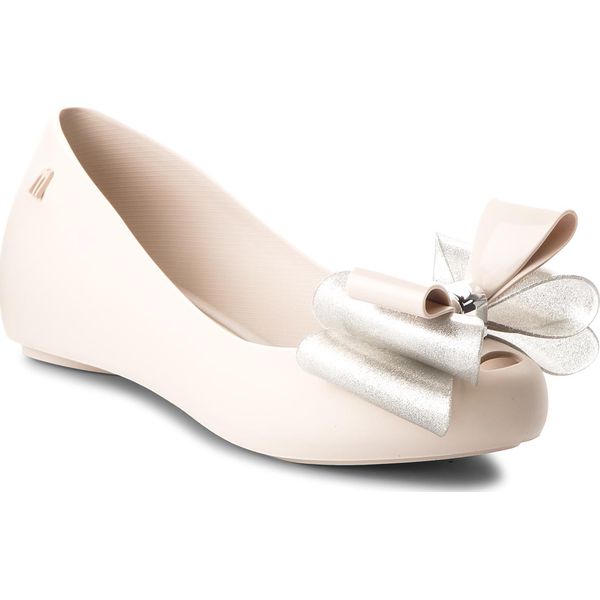 Baleriny damskie lakierowane: Baleriny MELISSA - Ultragirl Sweet XII Ad 31890 Beige 01319