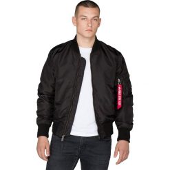 Kurtka Alpha Industries MA-1 TT 191103-03. Czarne kurtki męskie Alpha Industries, s, bez wzorów, bez kaptura. Za 602,99 zł.