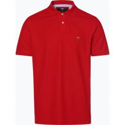 Fynch Hatton - Męska koszulka polo, czerwony. Czerwone koszulki męskie marki Fynch-Hatton, xxl, bez wzorów, z bawełny, sportowe, polo, bez rękawów. Za 179,95 zł.