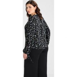 Bluzki damskie: Second Script Curve GRANDAD COLLAR BLOUSE Bluzka dark blue