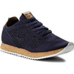 Sneakersy BIG STAR - AA274557 Navy. Niebieskie półbuty damskie marki BIG STAR, na co dzień, bez wzorów, ze skóry ekologicznej, retro, bez obcasa, bez zapięcia. W wyprzedaży za 129,00 zł.