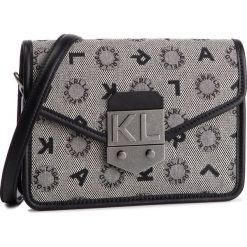 Torebka KARL LAGERFELD - 91KW3022 Black. Szare listonoszki damskie KARL LAGERFELD, bez wzorów, z materiału, bez dodatków. W wyprzedaży za 469,00 zł.