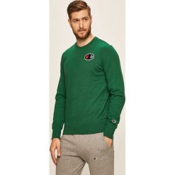 Champion - Bluza. Czarne bluzy męskie Champion, s, z aplikacjami, z bawełny, z okrągłym kołnierzem, bez rękawów, bez kaptura. W wyprzedaży za 159,90 zł.