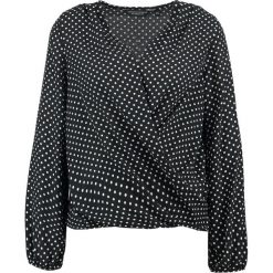 Bluzki damskie: Dorothy Perkins WRAP Bluzka black