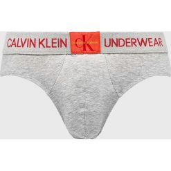 Calvin Klein Underwear - Slipy. Szare slipy męskie marki Calvin Klein Underwear, s, z elastanu. W wyprzedaży za 79,90 zł.