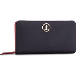 Portfele damskie: Duży Portfel Damski TOMMY HILFIGER – Modern Tommy Za Wallet AW0AW05183 901
