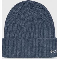 Columbia - Czapka. Szare czapki męskie Columbia, z dzianiny. W wyprzedaży za 59,90 zł.