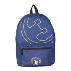 U.S. POLO ASSN. plecak unisex niebieski. Niebieskie plecaki damskie U.S. Polo Assn., bez wzorów. Za 169,00 zł.