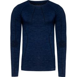 Koszulka FALKE WT. Niebieskie koszulki męskie Falke, bez wzorów, z wełny, bez kołnierzyka, bez rękawów. W wyprzedaży za 330,00 zł.