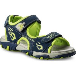 Sandały SUPERFIT - 2-00175-88 D Water Kombi. Niebieskie sandały męskie skórzane marki Superfit. Za 254,00 zł.
