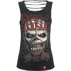 Topy damskie: Iron Maiden EMP Signature Collection Top damski ciemnoszary
