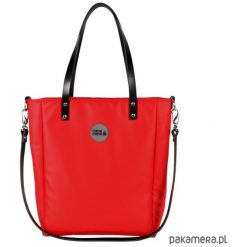 Torebki klasyczne damskie: Torba Damska Cuboid Red Waterproof