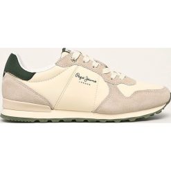 Pepe Jeans - Buty Verona W Block. Szare buty sportowe damskie Pepe Jeans, bez wzorów, z jeansu, sportowe. Za 329,90 zł.