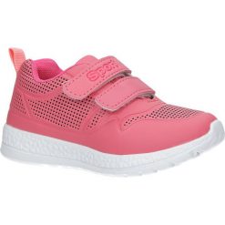 Malinowe buty sportowe na rzepy casu a2803-22. Różowe buty dziewczęce sportowe Casu, bez wzorów, na rzepy. Za 69,99 zł.