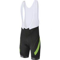 Etape spodenki rowerowe Profi Lacl Black/Green XXL. Czarne spodenki sportowe męskie Etape, xxl, w paski, na fitness i siłownię. Za 189,00 zł.