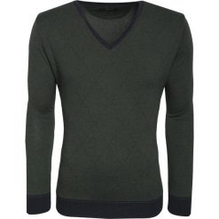 Sweter ENRICO 15-107CS. Szare swetry klasyczne męskie Giacomo Conti, na zimę, m, z materiału. Za 199,00 zł.