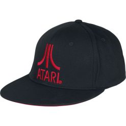 Atari Game Over Czapka Snapback czarny. Czarne czapki damskie marki ATARI, z aplikacjami, z tworzywa sztucznego. Za 29,90 zł.