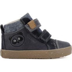 Geox buty chłopięce za kostkę Kilwi 23 niebieskie. Niebieskie buty chłopięce zimowe Geox, za kostkę, bez zapięcia. Za 259,00 zł.