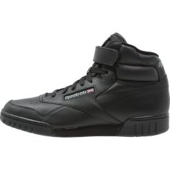 Reebok Classic EXOFIT Sneakersy wysokie black. Czarne buty sportowe damskie Reebok Classic, bez wzorów, ze skóry, sportowe, tenisowe, reebok classic. Za 349,00 zł.