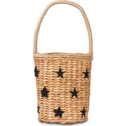 Torba koszyk "Gwiazdy" bonprix beżowy. Brązowe torebki klasyczne damskie marki bonprix, bez wzorów, bez dodatków. Za 79,99 zł.