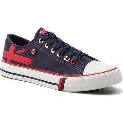 Trampki LEE COOPER - Low Cut 1 LCWL-19-530-033 Navy. Niebieskie półbuty damskie Lee Cooper, bez wzorów, z gumy, bez zapięcia. Za 99,99 zł.
