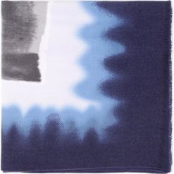Niebiesko-Szary Szalik Blurred Colors. Niebieskie szaliki damskie marki other. Za 39,99 zł.
