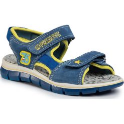 Sandały PRIMIGI - 5392500 S Blue. Niebieskie sandały chłopięce Primigi, ze skóry, bez zapięcia. Za 229,00 zł.