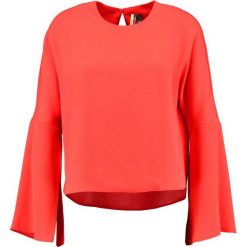 Bluzki asymetryczne: Topshop SPLIT SLEEVE Bluzka red