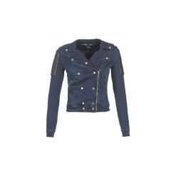 Kurtki jeansowe Only JOLLY. Niebieskie kurtki damskie ONLY, bez wzorów, z jeansu, bez kaptura. Za 247,20 zł.