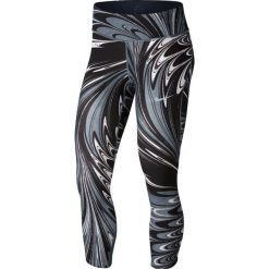 Legginsy Nike Power Epic Lux Running Crops W Grafitowo-Czarne. Szare legginsy sportowe damskie Nike, bez wzorów, do biegania. Za 199,99 zł.