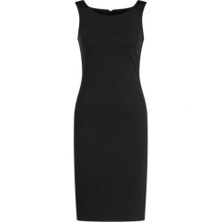 Sukienka koktajlowa Emporio Armani 6G2A6T 2JVPZ 0999. Czarne sukienki damskie Emporio Armani, bez wzorów, z elastanu, wizytowe, bez kołnierzyka, bez rękawów. W wyprzedaży za 489,00 zł.