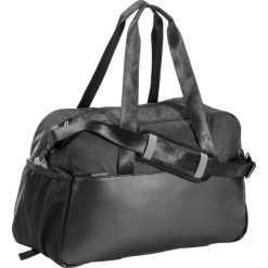 Torba fitness 30L. Czarne plecaki męskie DOMYOS, bez wzorów, z poliesteru. Za 79,99 zł.