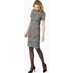 Marc Cain Collections - Sukienka damska, czarny. Czarne sukienki damskie marki Marc Cain Collections, bez wzorów, z wełny, bez kołnierzyka, bez rękawów. Za 899,95 zł.