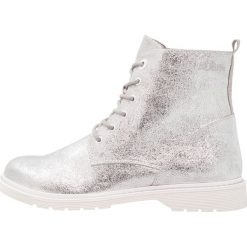 Botki damskie lity: s.Oliver RED LABEL Botki sznurowane silver
