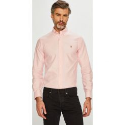 Polo Ralph Lauren - Koszula. Różowe koszule męskie marki Polo Ralph Lauren, s, z bawełny, casualowe, polo, z długim rękawem. Za 429,90 zł.