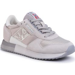 Sneakersy NAPAPIJRI - Vicky NP0A4ET5S Silver 001. Szare półbuty damskie Napapijri, z zamszu. W wyprzedaży za 339,00 zł.