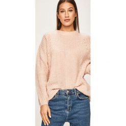 Answear - Sweter. Różowe swetry damskie ANSWEAR, s, bez wzorów, z elastanu, bez rękawów, bez kaptura. W wyprzedaży za 59,90 zł.