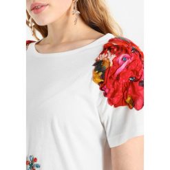 T-shirty damskie: Derhy BANGKOK Tshirt z nadrukiem blanc