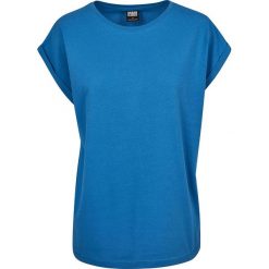 Urban Classics Ladies Extended Shoulder Tee Koszulka damska niebieski. Niebieskie koszulki damskie marki Urban Classics, xl, bez wzorów, bez kołnierzyka, bez rękawów. Za 49,90 zł.