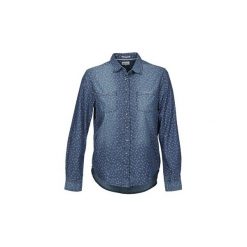 Koszule Tommy Jeans HAYLA. Niebieskie koszule damskie Tommy Jeans, m, bez wzorów, z jeansu, bez kołnierzyka, bez rękawów. Za 233,40 zł.