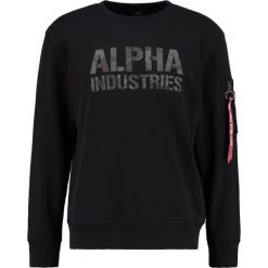 Bejsbolówki męskie: Alpha Industries CAMOUFLAGE PRIINT Bluza black woodland