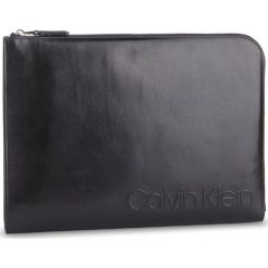 Aktówka CALVIN KLEIN - Burn Document Case K50K504462 001. Czarne aktówki damskie marki Calvin Klein, ze skóry. Za 449,00 zł.