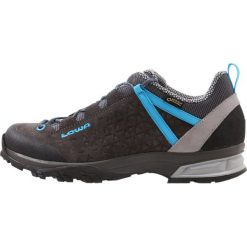Lowa SASSA GTX LO Półbuty trekkingowe anthrazit/blau. Szare buty trekkingowe damskie Lowa, bez wzorów, ze skóry, sportowe, outdoorowe. W wyprzedaży za 546,75 zł.