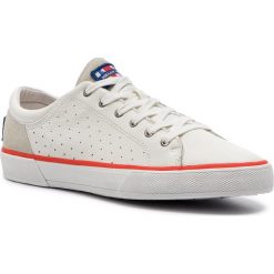 Tenisówki HELLY HANSEN - Copenhagen Leather Shoe 115-02.011 Off White/Alert Red/Light Grey. Białe sneakersy męskie marki Helly Hansen, na co dzień, bez wzorów, z zamszu, klasyczne, bez zapięcia. Za 349,00 zł.